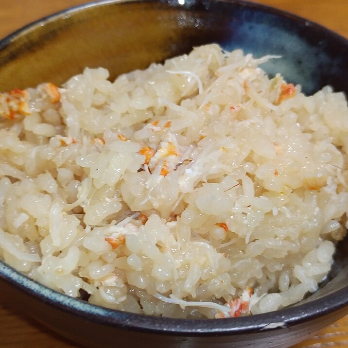 毛蟹のかに飯